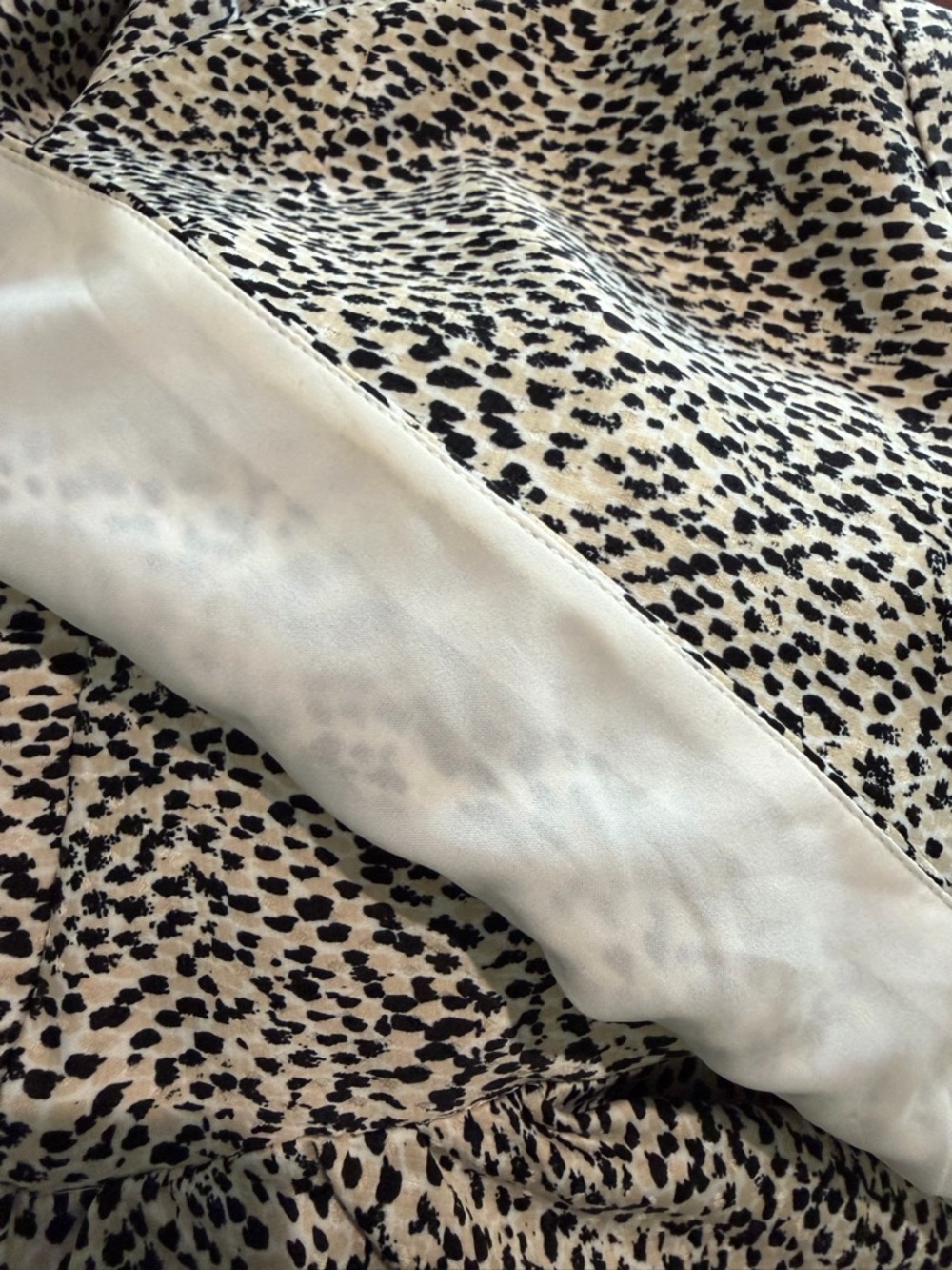 Club Monaco Flutter Sleeve Geovanna Wrap Mini Dress Mini Leopard Print Sz 8 - Picture 11 of 15